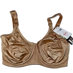 Anita Maternity Underwired Nursing Bra Size 38 H Skin Color Drop Cup Front NWT!